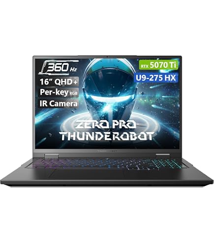 Amazon.com: Thunderobot Zero 18 Pro 5080 Gaming Laptop, 18